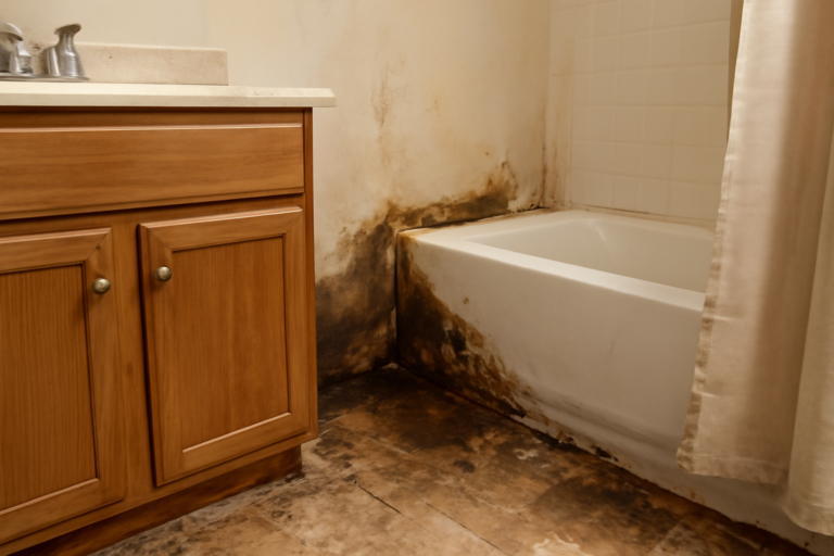 Bathroom Water Damage Restoration