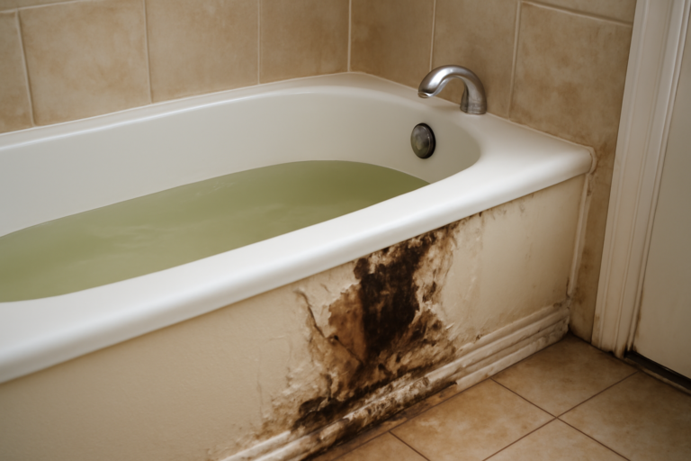 Bathtub Overflow Water Removal