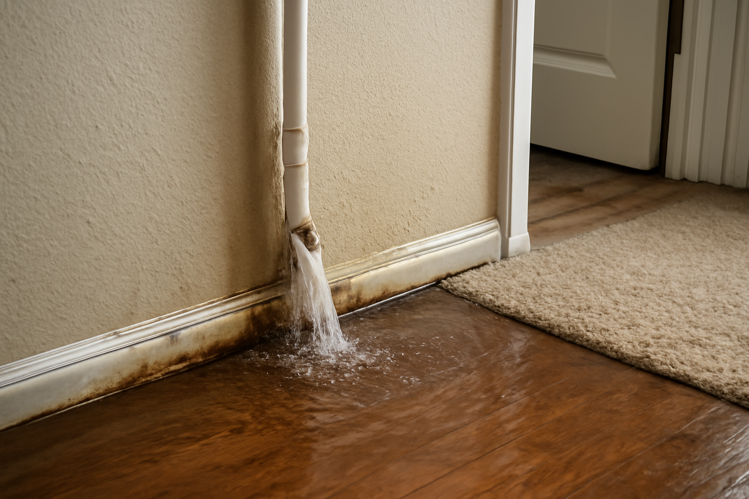 Broken Pipe Water Removal in Farmers Branch, TX