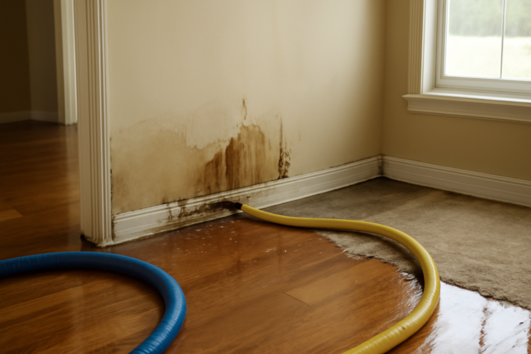 Burst Pipe Water Removal