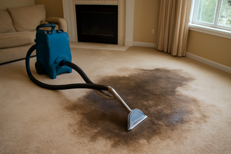 Carpet Pad Water Extraction
