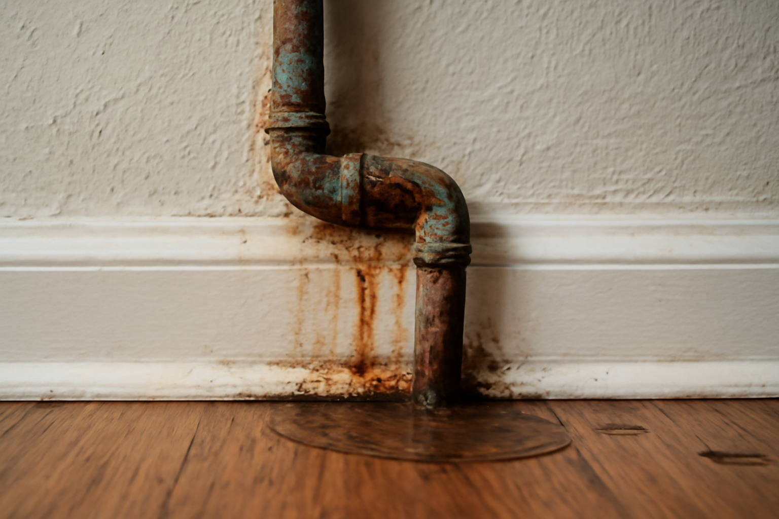 Corroded Pipe Water Removal in Aledo, TX