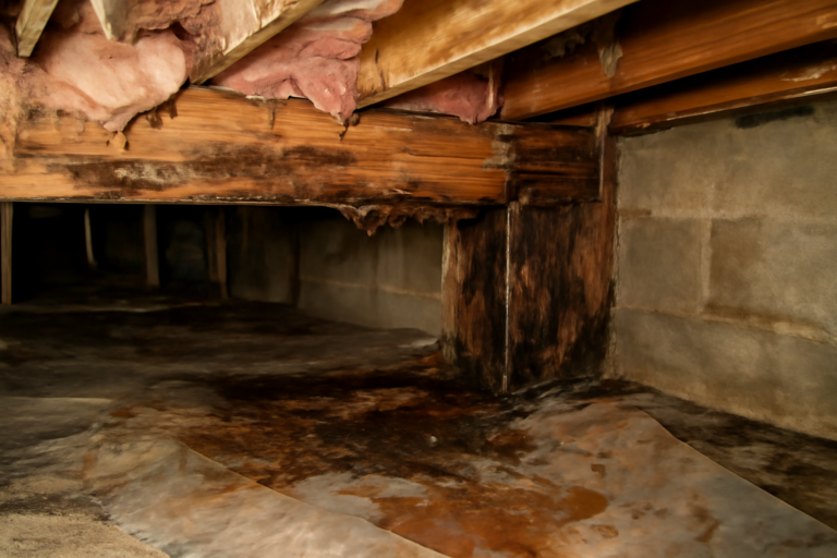 Crawl Space Water Damage Repair