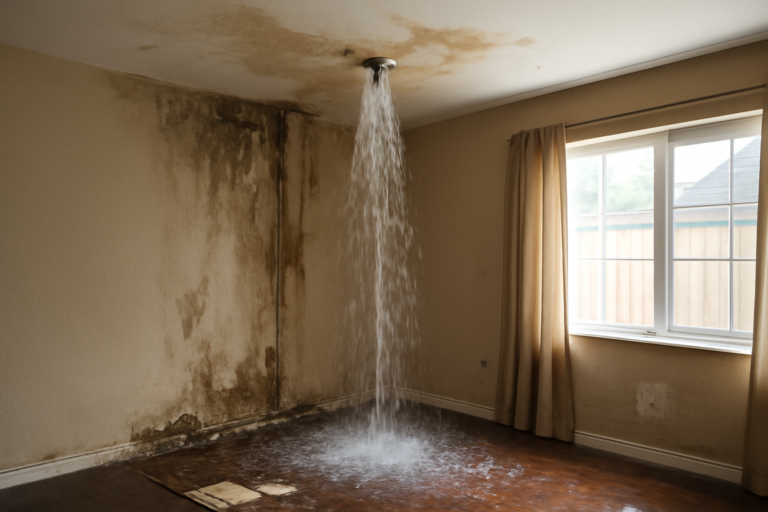 Fire Sprinkler Discharge Water Removal