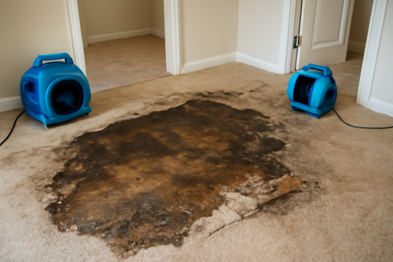 Floor Water Damage Restoration