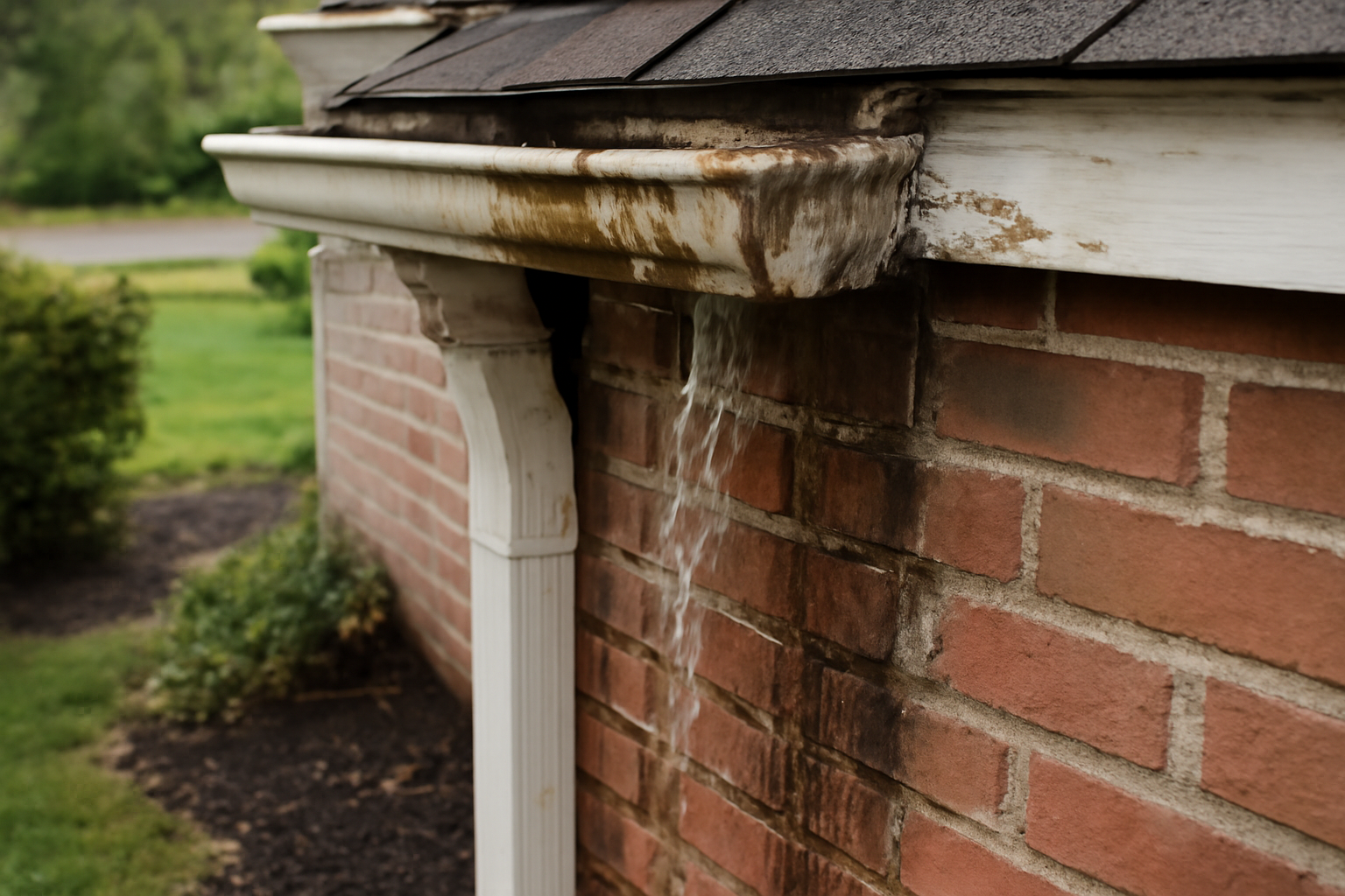 Gutter Overflow Water Removal in Aubrey, TX