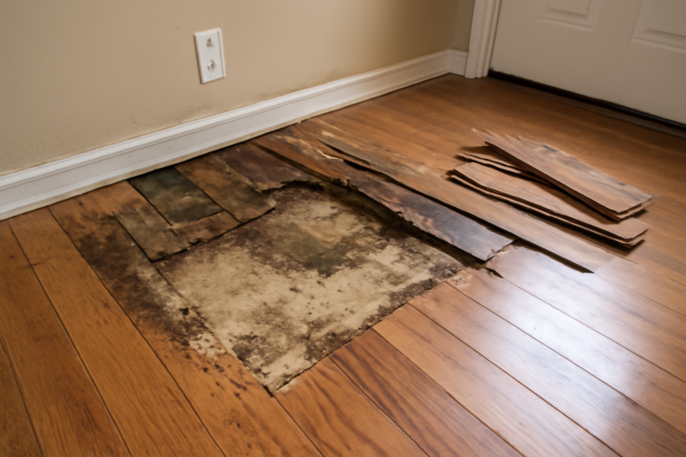 Hardwood Floor Water Damage Repair