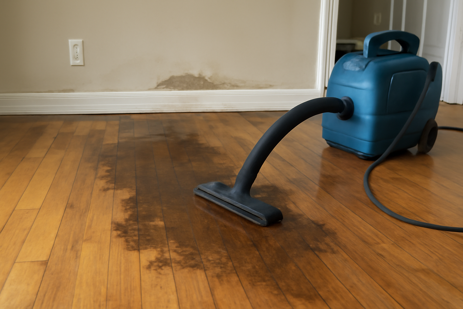 Hardwood Floor Water Extraction in Corinth, TX
