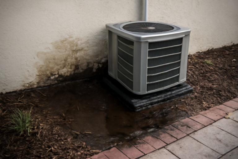 HVAC Leak Water Removal