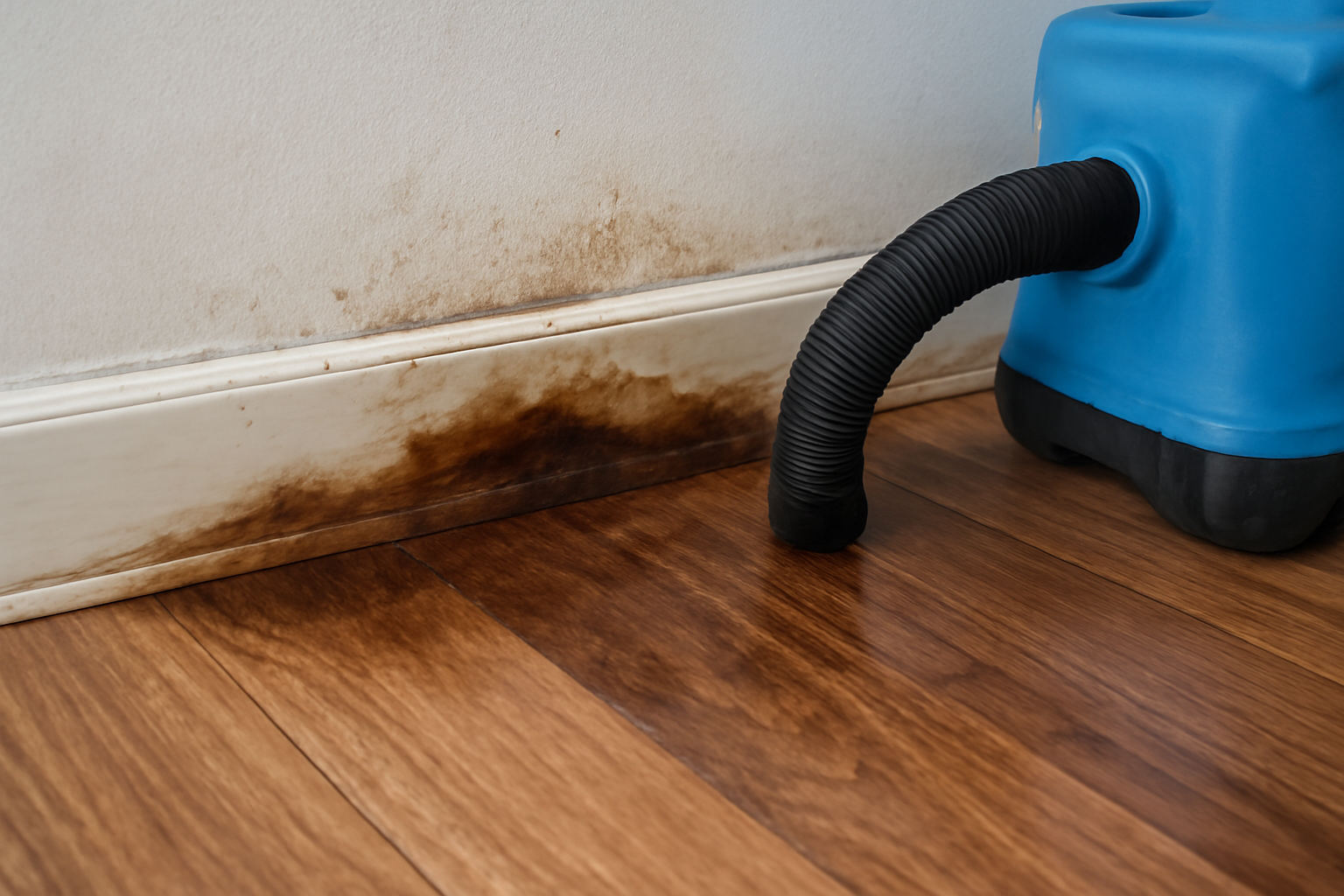 Laminate Floor Water Extraction in Corinth, TX