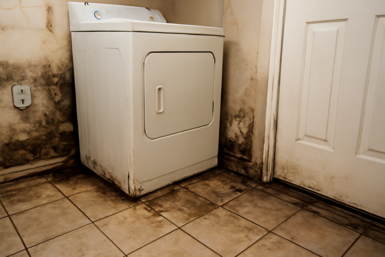 Laundry Room Water Damage Restoration