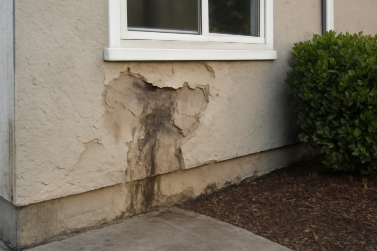 Stucco Water Damage Repair