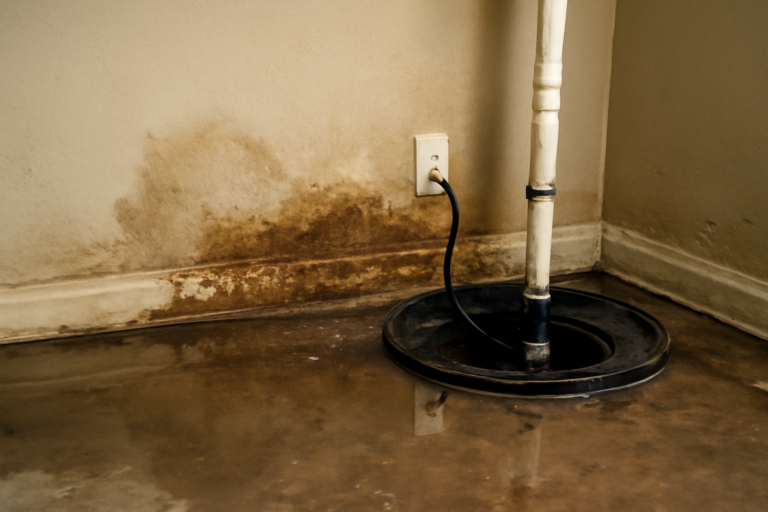 Sump Pump Failure Water Removal