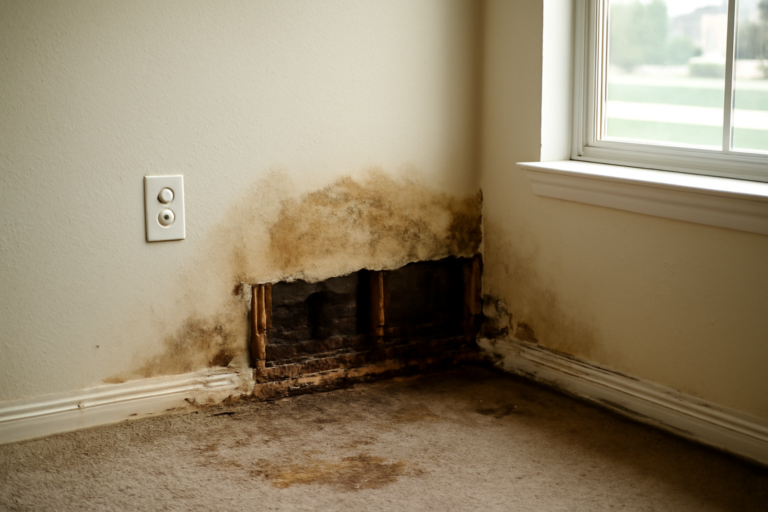 Wall Cavity Water Extraction