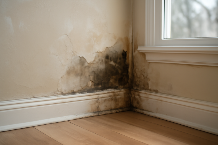 Wall Water Damage Repair