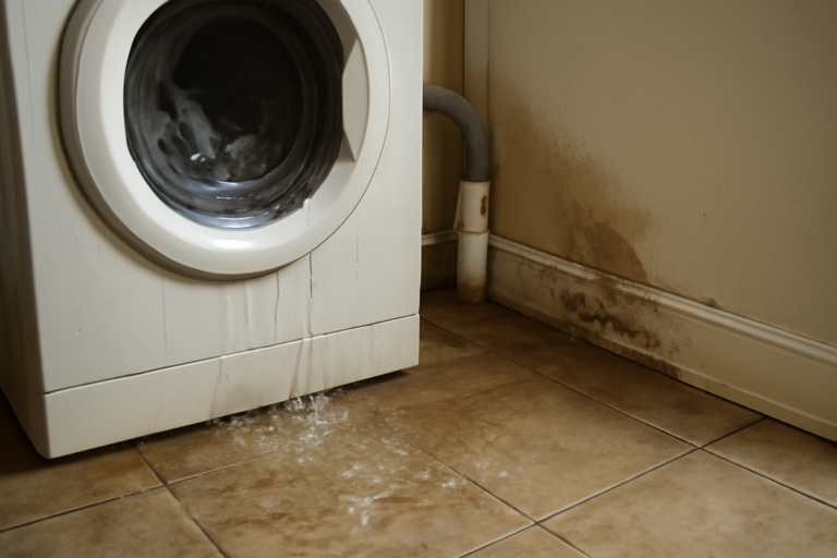 Washing Machine Overflow Water Removal